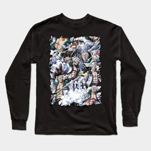 SMOKER ONE PIECE MERCH VTG Long Sleeve T-Shirt